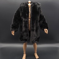[Special Offer Promotion] Ready Stock 1/6 Soldier Clothes Accessories ht Fur Plush Coat 40cm bjd Bod