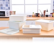 Kitchen Pantry Cabinet Countertop Multipurpose Organizer Dry Food Storage Bin Grain Cereal
