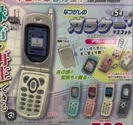 日本摺機錄音機扭蛋 靚聲王 銀色 附贴紙