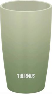 日本Thermos膳魔師 420ml 陶瓷風格不鏽鋼保冷隔熱杯 可機洗 保溫杯 隨手杯 JDM-421
