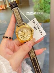 【熱賣】Coach經典款石英女錶 女士精品腕錶 進口石英機芯女錶 時尚商務休閒腕錶 石英手錶 實物拍攝放心下標