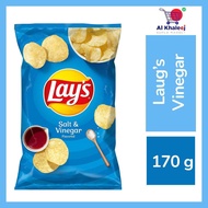 Lays Salt & Vinegar Flavored Potato Chips.  170g