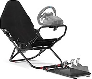 RACGTING Racing Simulator Cockpit for G29 G920 G923, Foldable & Adjustable Racing Seat for Thrustmas