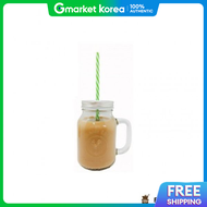 Airtight Container 600ml Drink Jar Cafe Supplies Glass Bottle Mug Cup 1 Ea Glass Food