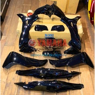 COVER SER YAMAHA SRL110ZR LAGENDA COVER SET ORIGINAL (no stock) BLACK FULL BODY ORIGINAL ACCESSORIES