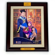 Jcraftman 11R Francesco Photo Frame - FREE 3D Laser Cut Name Tag & Logo - Graduation | Convocation |