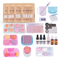 Soap Base Diy Handmade Soap Material Package Making Tools Human Milk Breast Milk Soap Amino Acid Foaming Agent Homemade Mold/DIY Handmade Soap Set Children's Soap Making DIY Set