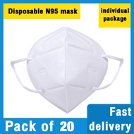 หน้ากากกันฝุ่น PM2.5 KN-95[1 แพค 10 ชิ้น]