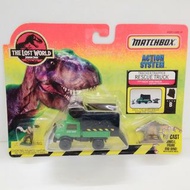 絕版1997年 MATCHBOX JURASSIC PARK THE LOST WORLD 侏羅紀公園 車