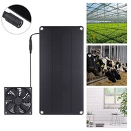 10W Solar Panel Solar Battery Charging Panel Outdoor Power Bank Charging Pet Exhaust Fan WAYR