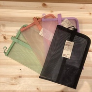 Muji Electronic Invoice Japan MUJI Storage Grid Nylon A4 Pack File Office File File Folder A4 File A