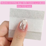 Xeijayi expensive silver white mirror finish 0.5gram