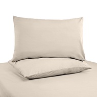 100% Polyester Microfiber 105Gsm Pillow Case (50cm X 76cm)/ Bolster Case (35Cm X 105Cm)