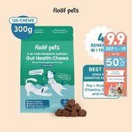 Floof Pets Pre+Probiotic Gut Health 120 Chews (300g) Supplement for Digestion Dog Supplement Dog Pro