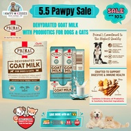 Primal Dog & Cat Dehydrated Goat Milk with Probiotics 1.8oz (10 Sachets) / 5.2oz I Pawpy Kisses