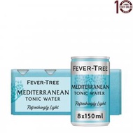 Fever Tree - Fever Tree 英國輕怡地中海湯力水 Light Mediterranean Tonic Water (迷你罐裝) 8x150毫升