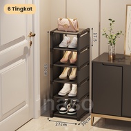 Inaso Rak Sepatu Susun Serbaguna Portable Rak Kabinet Tempat Penyimpanan Sendal Storage Organizer Mi