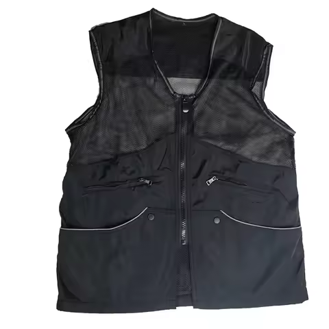Breathable dog trainer vest grab-proof mesh large pocket multifunctional dog training clothes German