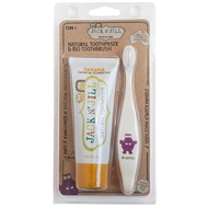 Jack N Jill Organic Toothbrush and Toothpaste Set, Australia for Children from 12m