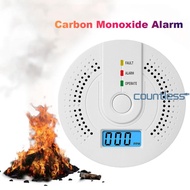 Digital CO Gas Monitor Alarm Detector with LED Indicator Battery Powered Portable CO Detector CO Sen