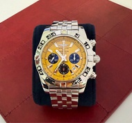 市場罕見 | 百年靈  250隻限量版 BREITLING Chronomat Limited Edition 250隻 Cobra Yellow - 額外跟配原廠鋼帶 - Full Set _not