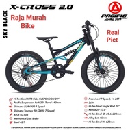 Sepeda Gunung MTB Pacific X-Cross 2.0 20 Inch Sepeda Gunung 20 Inch Pacific X Cross 2.0 Ban Jumbo