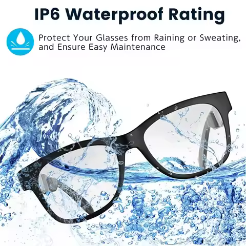 YouHe Bone Conduction Glasses Headphone Wireless Smart Sun Glasses Earphone