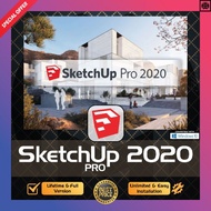 🔥[SPECIAL OFFER]🏅SketchUp Pro 2020🏅FREE V-Ray for SketchUp & Enscape 3D 🌈 [Lifetime & Full Version] 