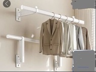 ✅平過淘寶和拼多多 - Wall-Mounted Clothes Rack 側裝可摺疊曬衣架 / 晾衫架 / 掛衣架