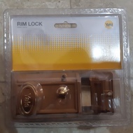 Yale Rim Night Latch Lock V78 GI Gold Lacquer Entrance Lock