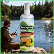 Small Bear Spray 100ml Outside Safety Mist Self-Defense Black Bear Spray for Deer Women Car Home Sec