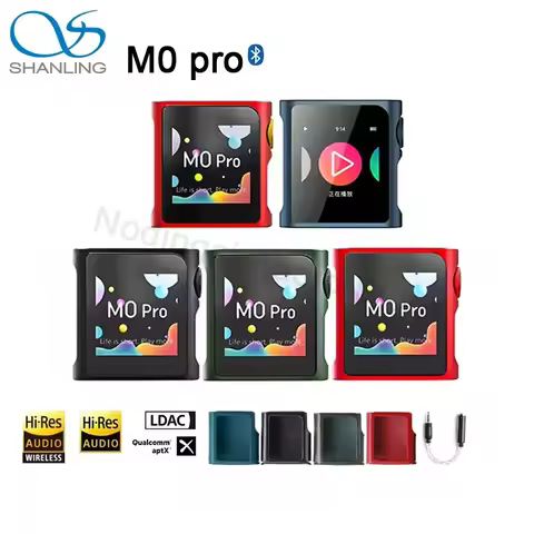 SHANLING M0 Pro MP3 Player Portable Music Player MP3 Player HIFI Hi-Res Audio Two-Way Bluetooth 2*ES