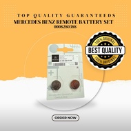 100% GENUINE ORIGINAL MERCEDES BENZ REMOTE CONTROL BATTERY SET 2 PCS (0008280388)(CR2025)