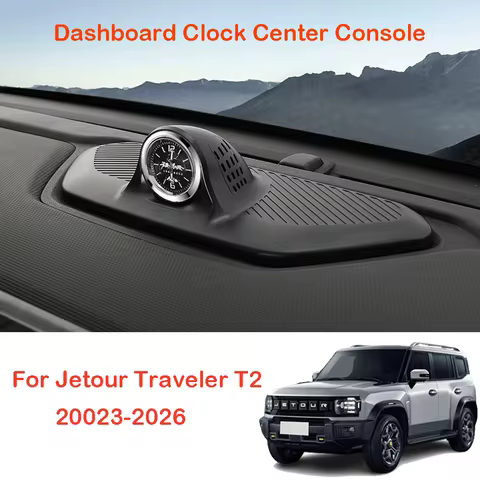 For Jetour T2 Jetour Traveler T2 2025 2024 2023 2026 Dashboard Clock Center Console Electronic Quart