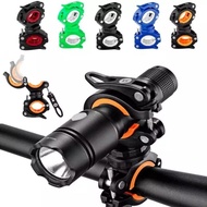 Flashlight mount / bicycle light mount - 360 rotation - RockBros light clamp base