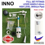 INNO/SERICITE FITTINGS SET FOR HANDLE TYPE CERAMIC CISTERN MODAL LC5001 with IN/OUTLET VALVE,HANDLE,
