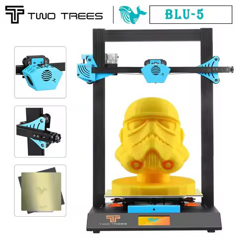 Twotrees Blu-5 3D printer printing speed 10~300mm/s 300 * 300 * 400mm 4.3-inch color touch screen 95