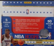 2012 Panini Nba card box 原盒（限量）
