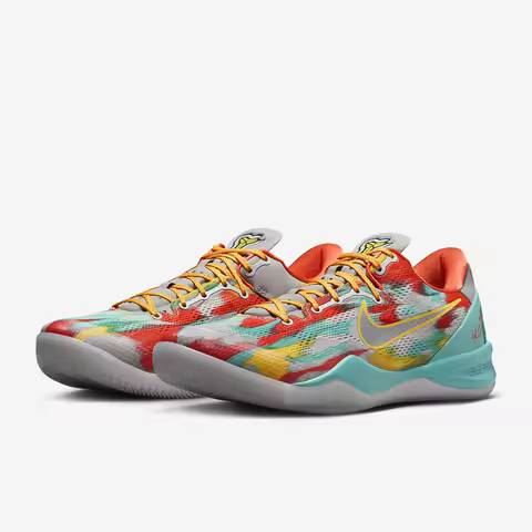 Nike genuine Kobe 8 men's and women's lightweight rebound stable support basketball shoes FQ3548-001