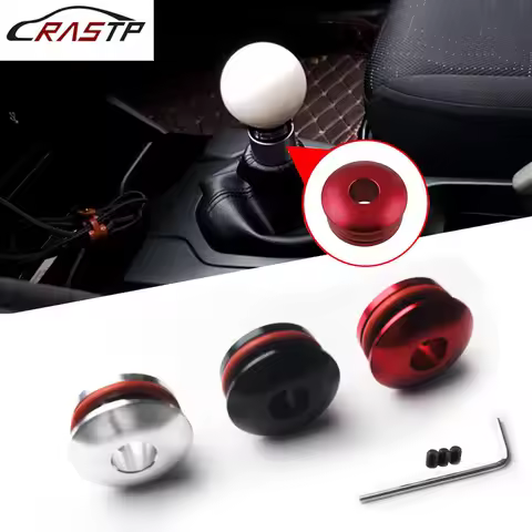 Universal Shift Knob Stopper Shifting Head Limiter Fixed Base Gear Head Buckle Aluminum Car Gear Kno