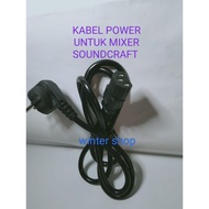 Power cable for SOUNDCRAFT Audio mixer