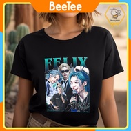 Oversize T-shirt with Felix StrayKids 155 print