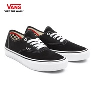 VANS SKATE AUTHENTIC BLACK/WHITE รองเท้า ผ้าใบ VANS ชาย หญิง