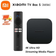 Global Version Mi TV Box S 2Nd Gen 4K Ultra HD BT5.2 2GB 8GB Dolby Vision HDR10+ Google Assistant Smart Mi Box S Player