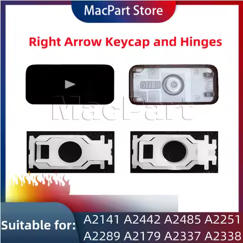 Right Arrow Keycap Key Scissor Clip Hinge Compatible Applicable For Model A2141 A2251 A2289 A2179 A2