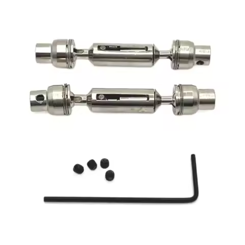 Front and Rear Drive Shafts for WPL 1/16 C64 C74-1 JA11 RC Car Metal Upgrade OP Accessories Parts Ki