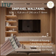 Wood Panel WPC - PVC Wall Panel - Woodpanel - Wood Lattice Wallpanel - Wood Motif Wall Panel