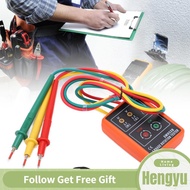 hengyu SM852B AC Phase Rotation Tester  3 Sequence Meter 60V-600V with LED Indicator Detector for Sc