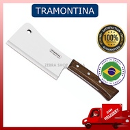 (100% ORIGINAL) TRAMONTINA 22234 6" Traditional Cleaver with Wooden Handle [MADE IN BRAZIL]