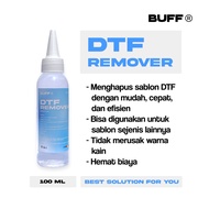 Buff Studios DTF Screen Printing Remover | Screen Printing Cleaning | 100 Eraser Liquid ML